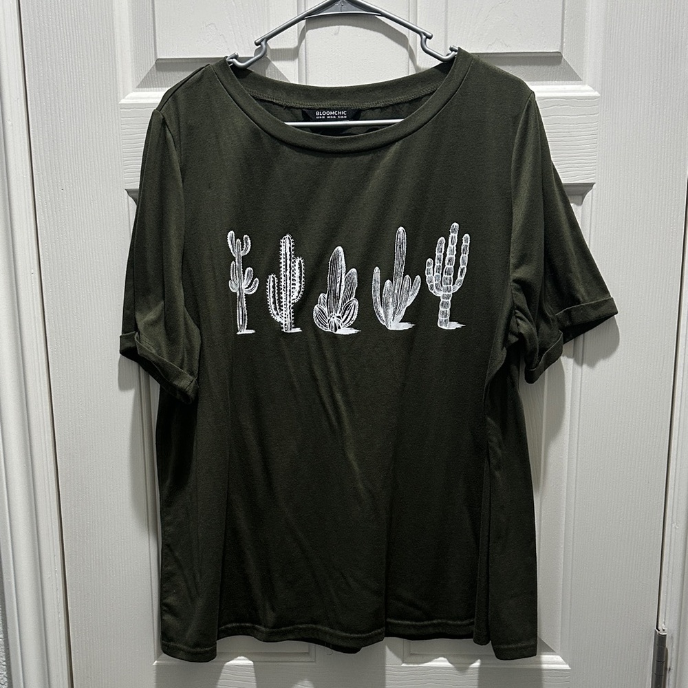 BloomChic Olive Green Top